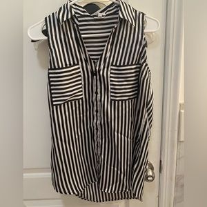 3/$20 Express Portofino Slim Fit Collared Sleeveless Tank